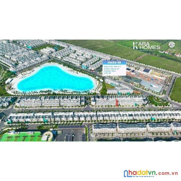 Shophouse hải âu 2 vinhomes ocean park 1, bàn giao full nội thất 12ty