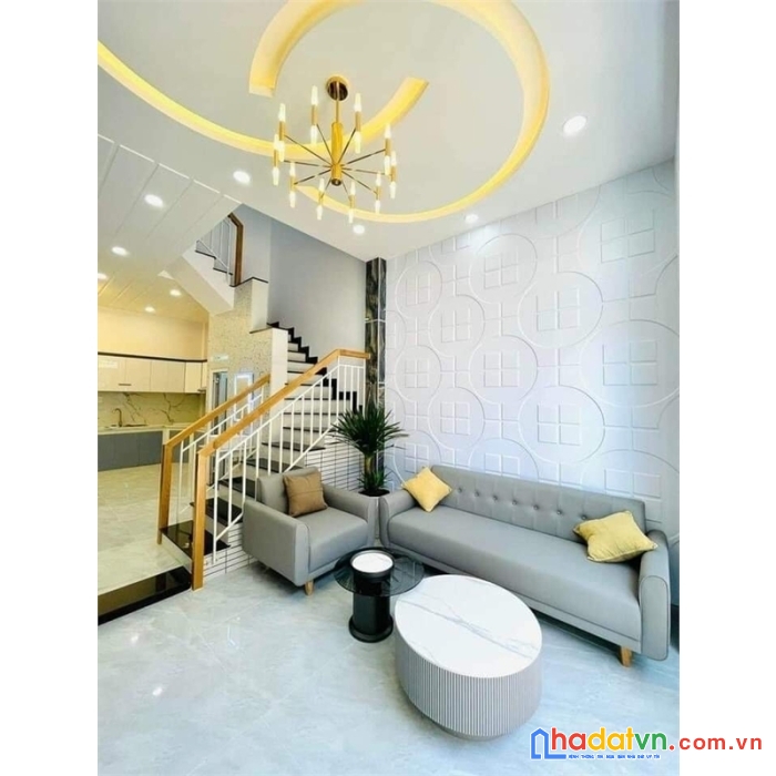 Nhỉnh 3 tỷ - nhà vuông vức - mới ken - tặng nội thất - giáp quận 6