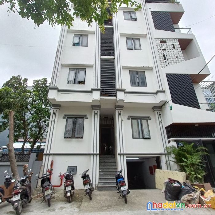 Toà căn hộ hoà cường bắc, mt đường 5.5, 174m2, 6 tầng 46 phòng