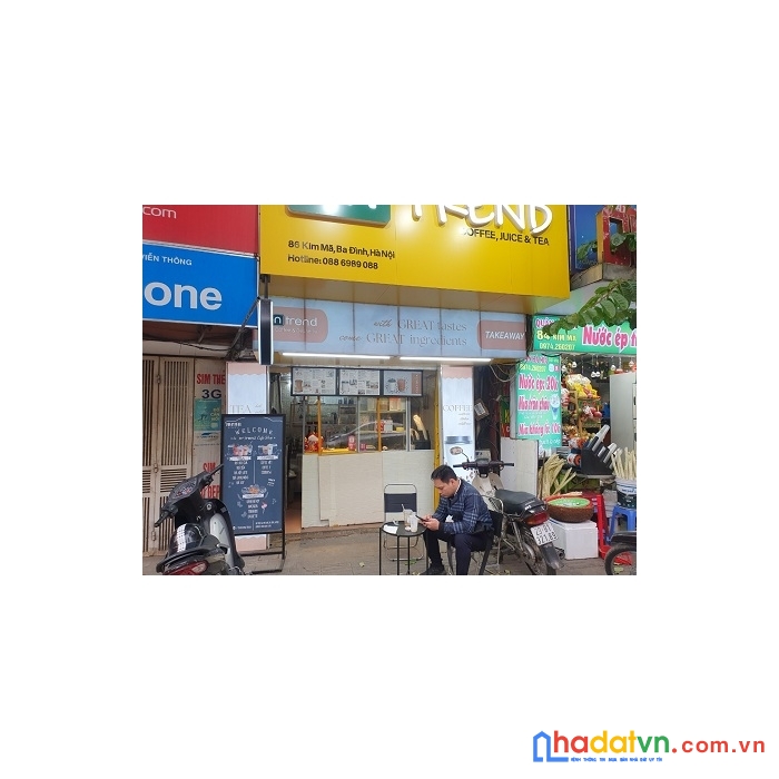 Chính chủ cần sang nhượng của hàng cà phê tại phố kim mã, quận ba đình, hà nội