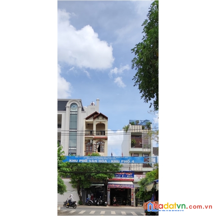 Mặt tiền thạch lam, phú thạnh, tân phú – 60m2, 4 tầng, 10.9 tỷ.