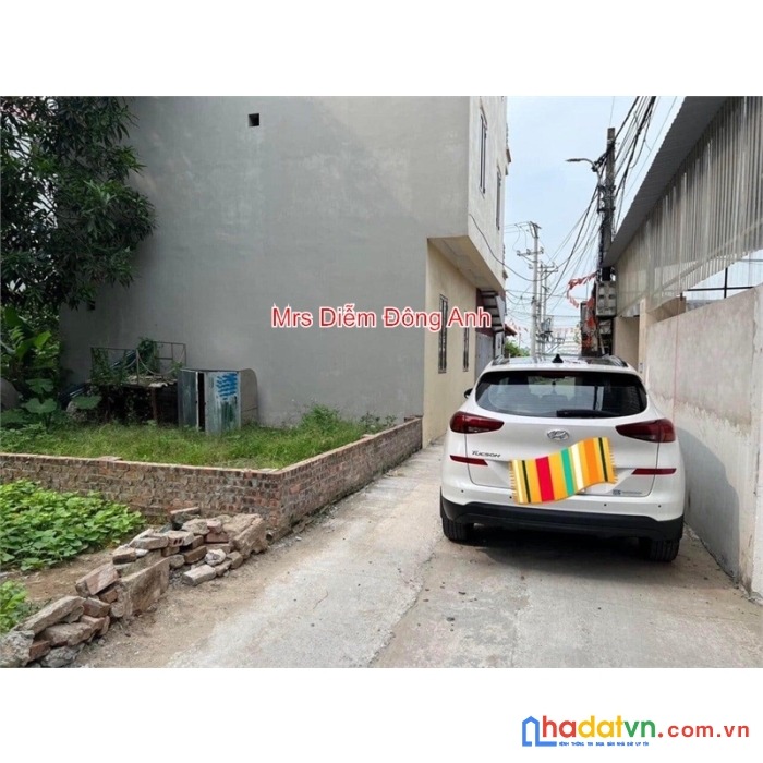 Nhỉnh 2 tỷ, mrs diễm cần bán 49.6m đất sát bìa tiên kha, tiên dương, đông anh