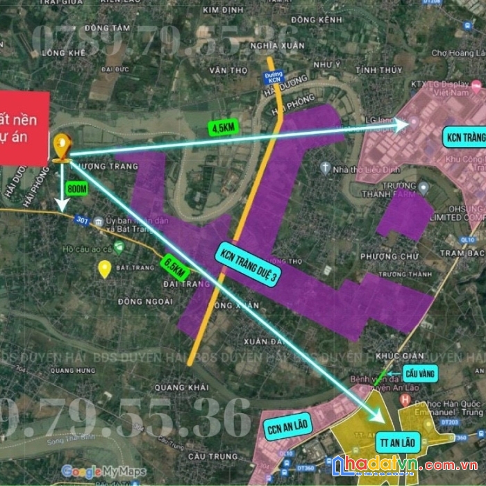 Chính chủ cắt lỗ lô đất tại bát trang-an lão