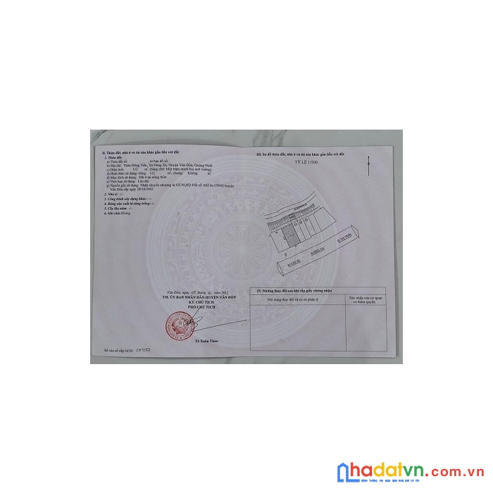 Chủ cần bán nhà mặt phố đẹp nơi du lịch rất tuyệt vời vân đồn, quảng ninh