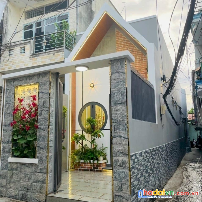 Chính chủ bán căn nhà 2 mặt tiền hẻm nhà mới xây ngay tân hòa đông p.14, quận 6, tp hồ chí minh