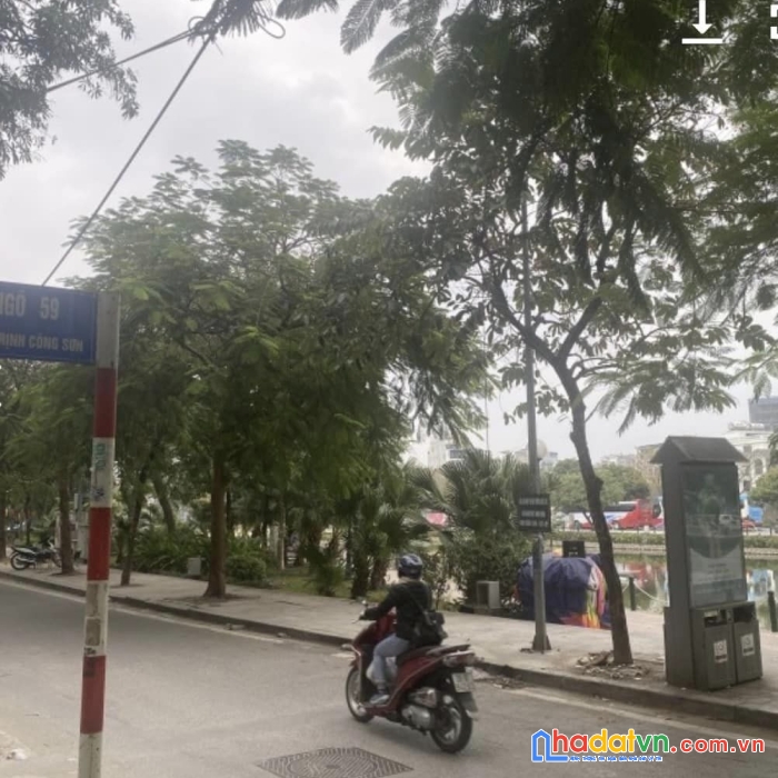 Bán nhà phố trịnh công sơn - tây hồ. dt 170m2. giá 17,5 tỷ. 3 bước ra hồ tây