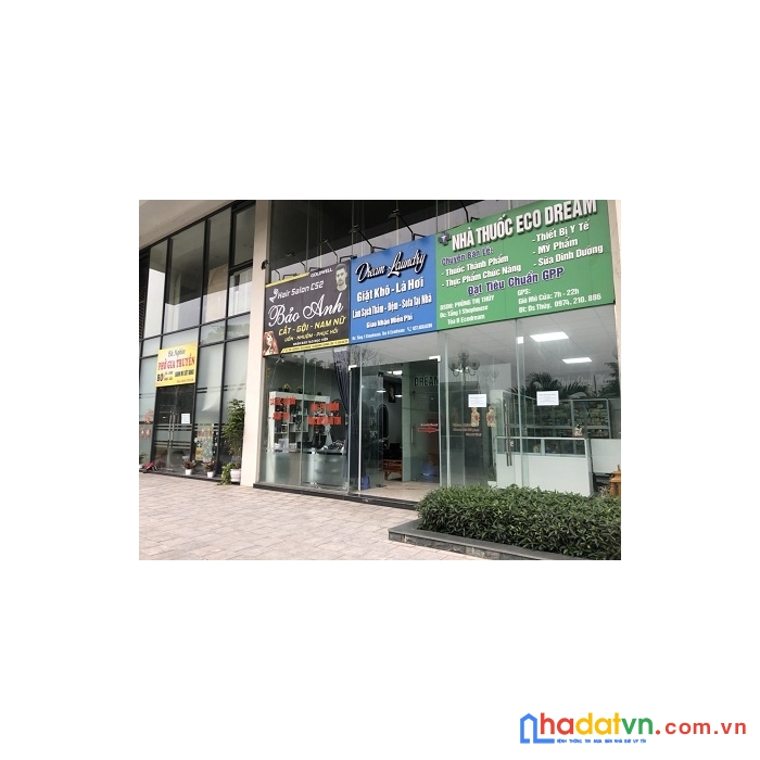 Cho thuê mặt bằng tại lô shophouse toà b chung cư eco dream, ngõ 300 nguyễn xiển, tân triều, thanh