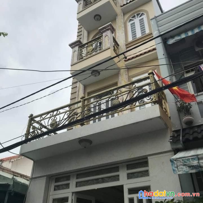 Bán nhà 4 tầng đường lô tư, hẻm xe hơi 6m, 56m2 chỉ 6.5 tỷ