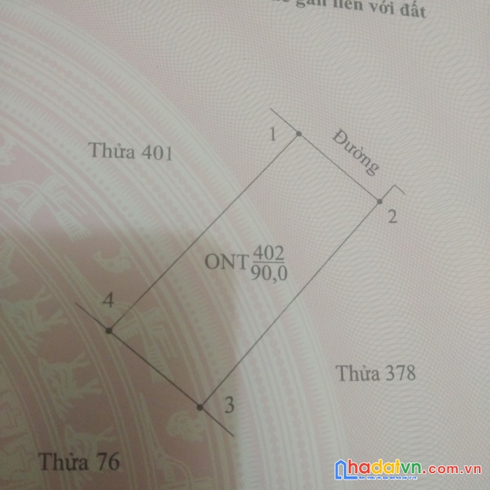 Chính chủ cần bán gấp lô đất đẹp tại tỉnh ninh bình