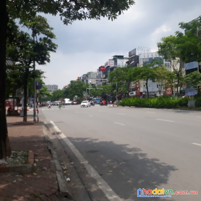 Nhà mặt phố đàm quang trung long biên dt 100 m2 vừa ở vừa kinh doanh giá 8,8 tỷ