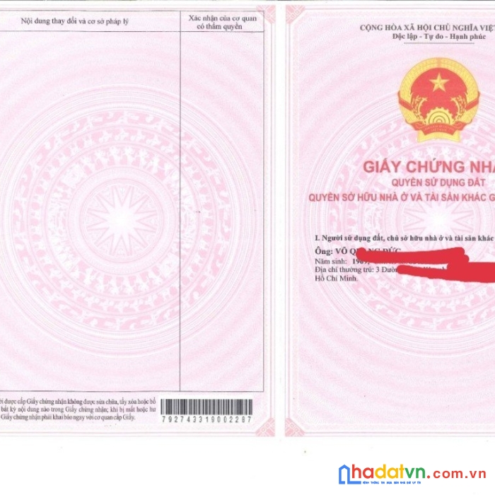 Chính chủ cần bán gấp lô đất vị trí đẹp, giá siêu rẻ tại quận 8