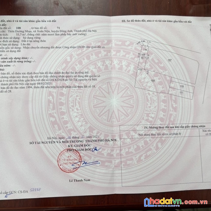 Hơn 55m đường nhạn-xuân nộn đừơng thông ô tô tải chỉ hơn tỷ