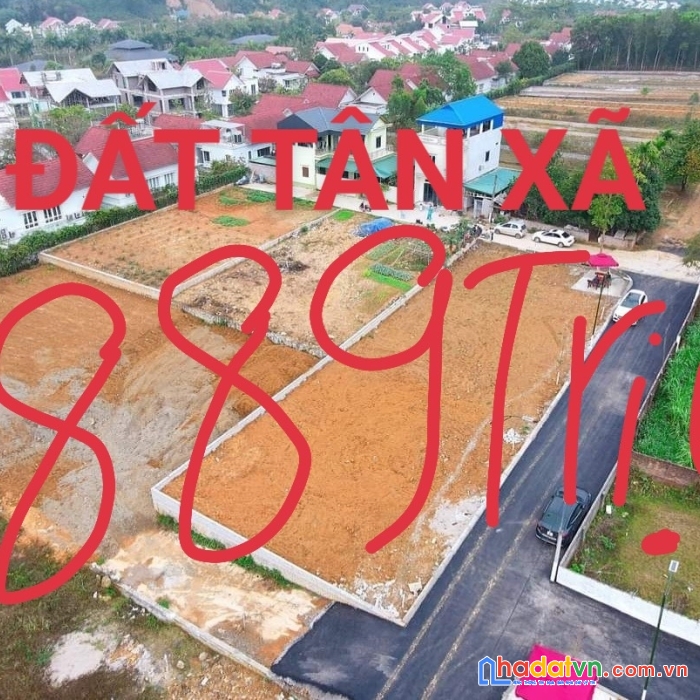 Bán cắt lỗ lô đất tân xã giá  889 triệu, diện tích 64m2m2.