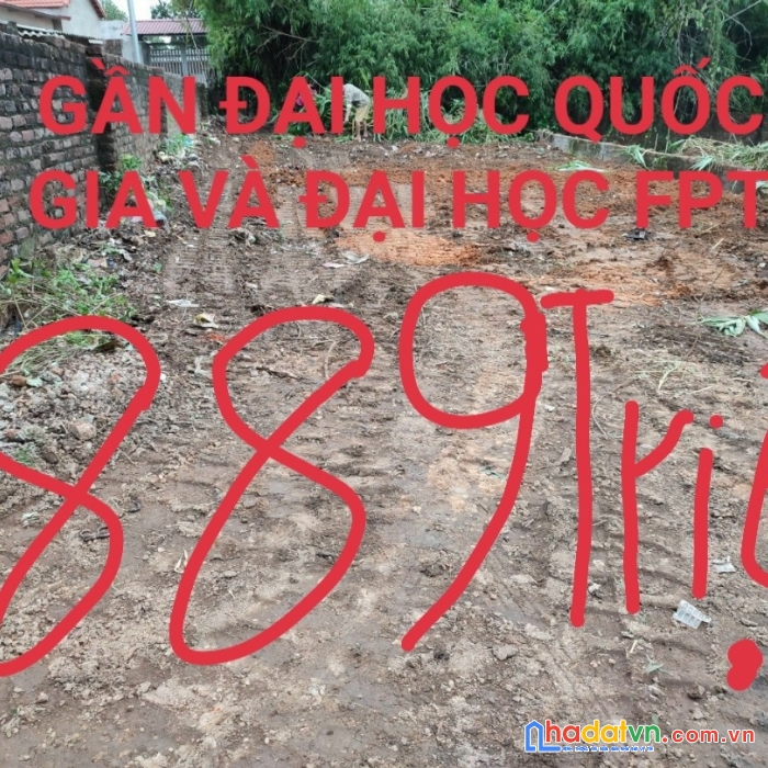 Tài chính 889triệu, diện tích 64m2 cạnh đại học quốc gia và đại học fpt