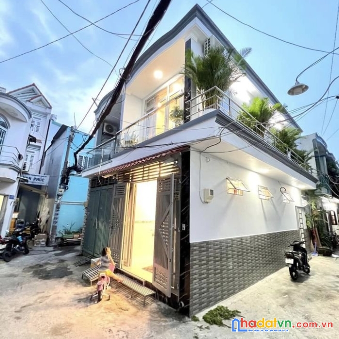 Quá đỉnh, bán nhà hẻm xe con, phạm văn chiêu, phường 14, gò vấp, đẹp - lô góc thoáng 40m2 chỉ 3 tỷ