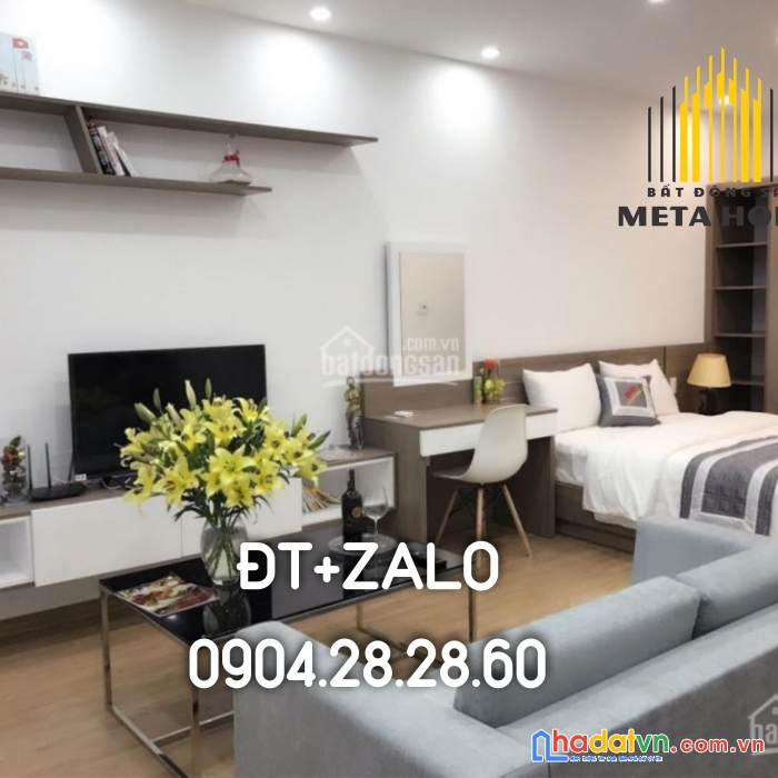 Cho thuê căn hộ 1 - 2 phòng ngủ tại khu đô thị waterfront city cầu rào 2. giá 5.5 - 6 - 10tr/th -