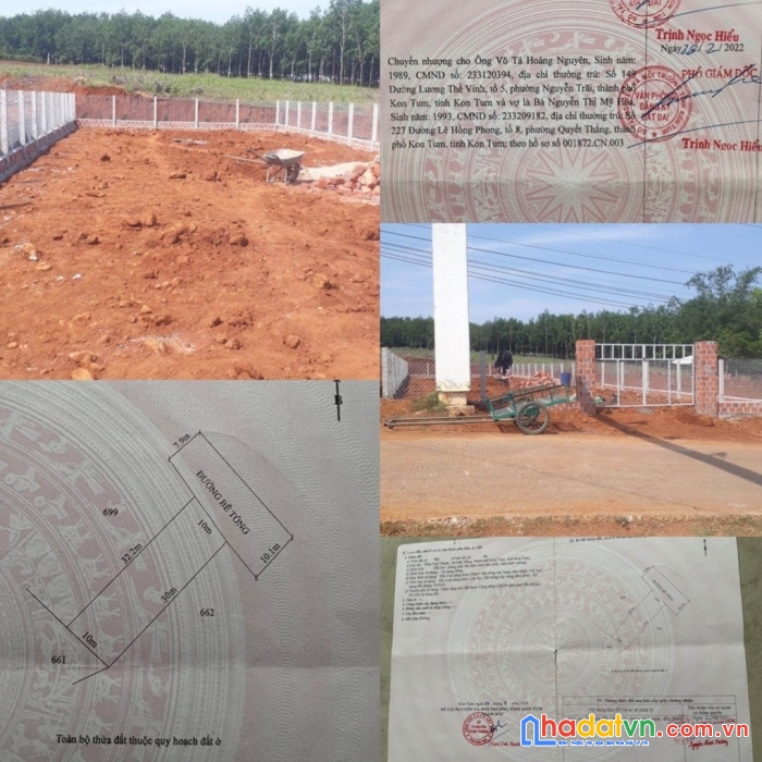 Chính chủ cần bán lô đất tại tỉnh kon tum