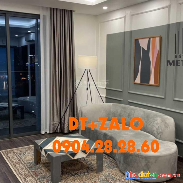 Cho thuê căn 2pn đủ đồ hoàng huy grand tower chỉ 12tr/th - đt+zaolo 0904282860