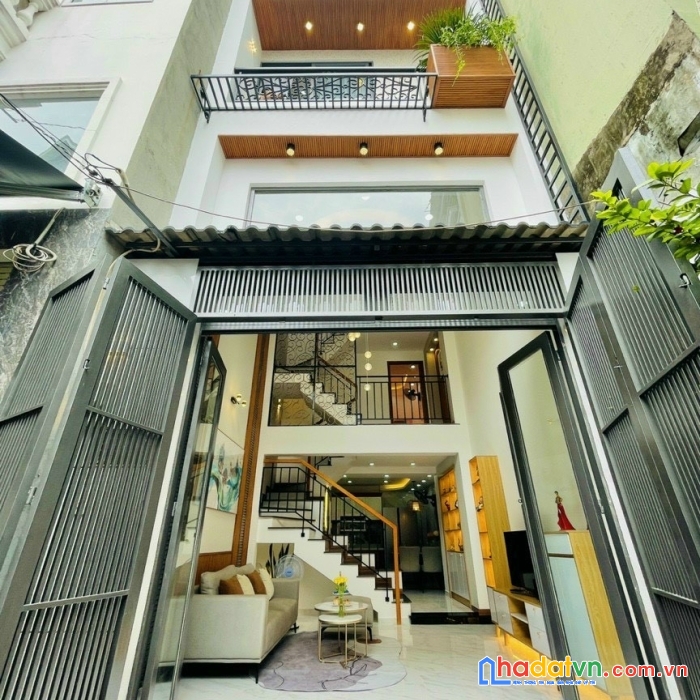 Bán nhà full nội thất, phạm văn chiêu, ngay chợ thạch đà