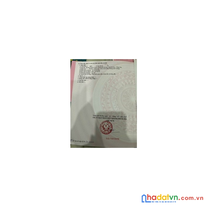 Chính chủ cần bán đất ở phước hưng 2 lô liền kề long toàn tdc 30/4