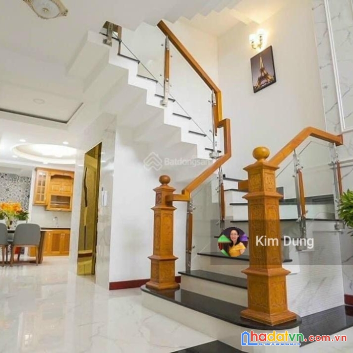 Bán nhà đường lê văn thọ, phường 9 , gò vấp dt 4 x 16.5m,hẻm 8m thông tiện ở, kinh doanh, giá 6,8tỷ