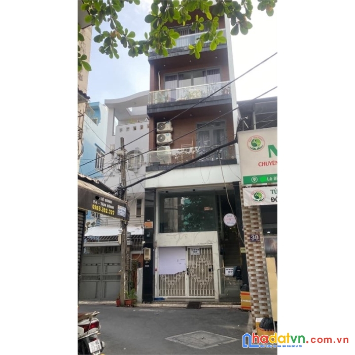 Mặt tiền lê bình, p4, tân bình – khu đệ nhất khách sạn – 163m2, 5 tầng, 36.5 tỷ