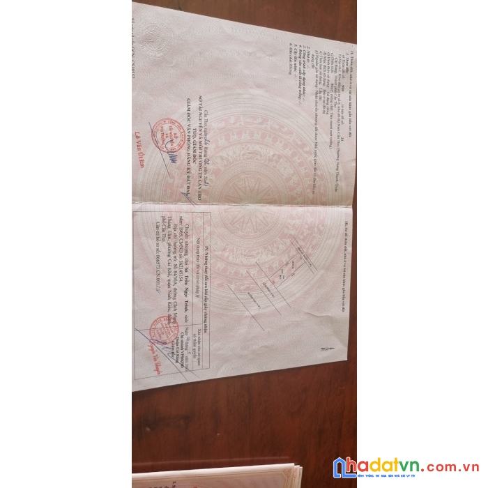 Chính chủ cần bán nền vị trí đẹp tại kdc hồng loan, cái răng, cần thơ