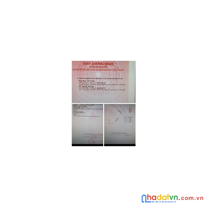 Chính chủ cần bán lô đất 2 mặt tiền vị trí đẹp tại vĩnh phúc.