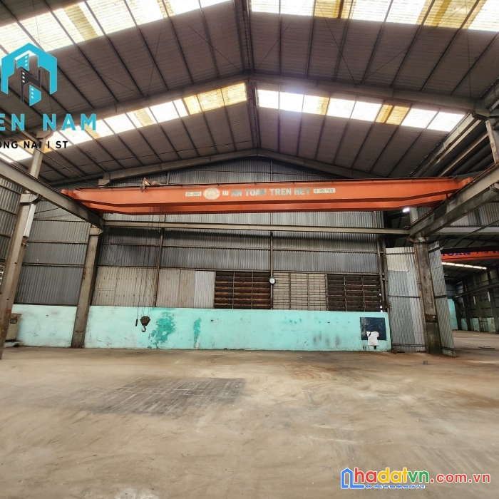Bán nhà xưởng quốc lộ 1a tân biên biên hòa đồng nai: dt 4036 m2.