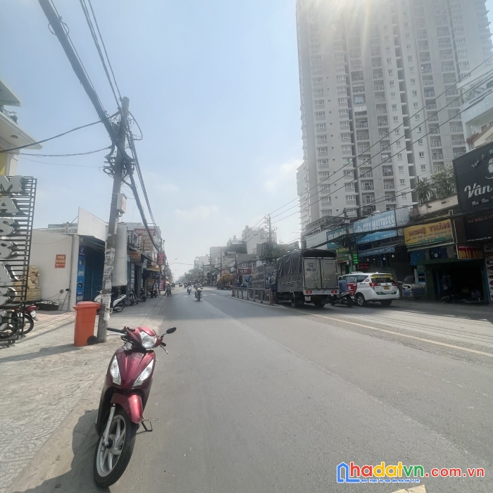 Nhà 3 tầng mặt tiền kinh doanh đường hậu giang p12q6 - 4x30.5 giá 23 tỷ tl