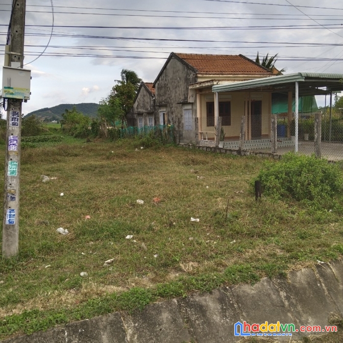 Cần bán nhanh lô đất đẹp 2 mặt tiền đường ql 1a tại xã vạn hưng, vạn ninh, khánh hoà