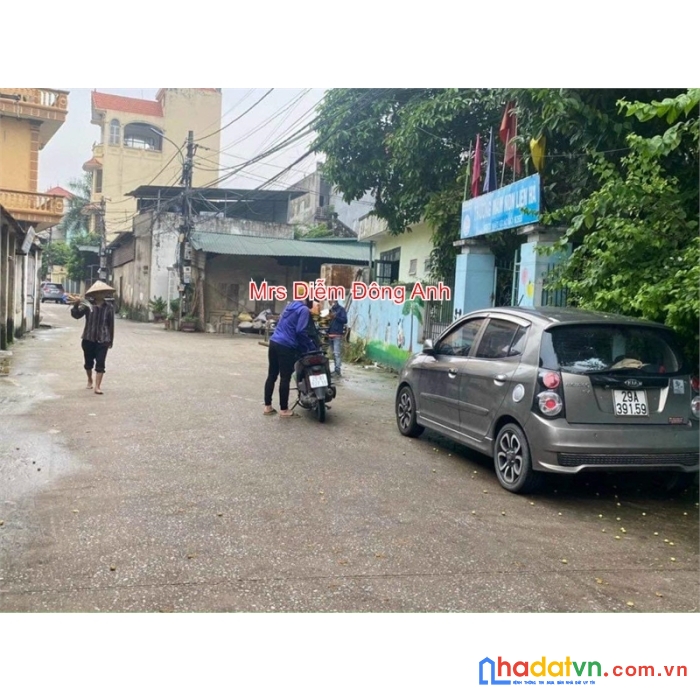 Giá chào 22 triệu, mrs diễm cần bán 64.8m đất lô góc đẹp tại lỗ khê, liên hà, đông anh