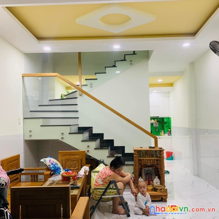 Bán nhà đường số 4, p16, gò vấp, khu dân trí cao, 55m2, 3.7 tỷ