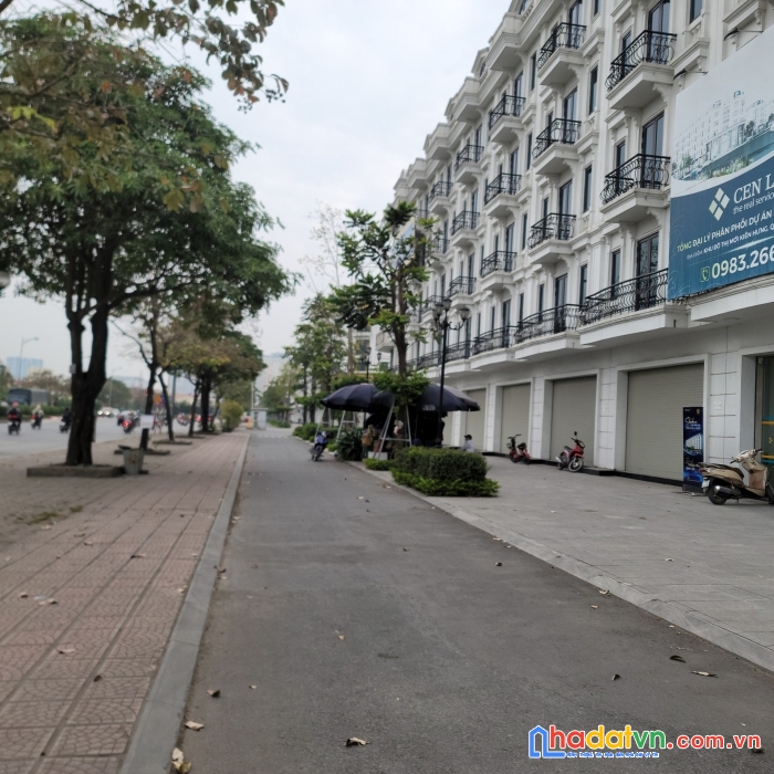Shophouse dự án kiến hưng luxury nhận nhà ngay, mặt đường 60m
