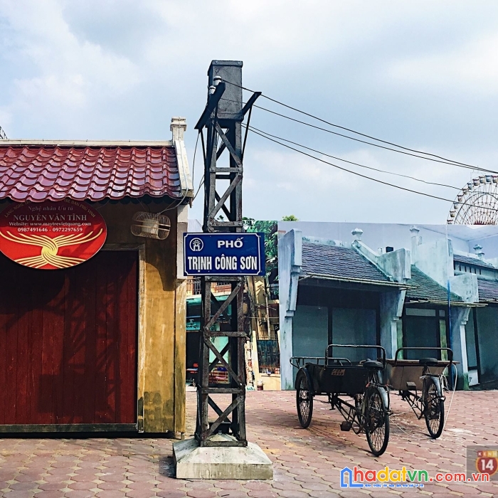 Bán đất mặt tiền 11m phố trịnh công sơn nhật tân tây hồ .