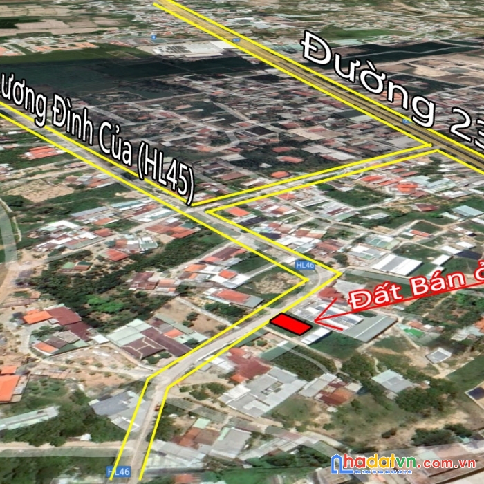 Bán đất vĩnh trung nha trang gần chợ vĩnh trung mặt tiền đường 13m hl46