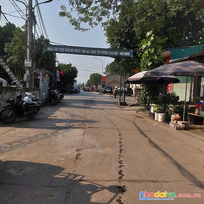 Bán 115m2 đất, mt 5m, tằng my, nam hồng, ôtô vào đất; 3.95 tỷ.