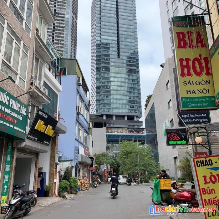 Cực hiếm, bán đất dịch vọng, cầu giấy 60m 2 thoáng ô tô, kinh doanh 10 tỷ