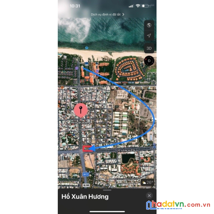 Cần bán đất lớn thuận lợi làm phường mỹ an, ngũ hành sơn, đà nẵng