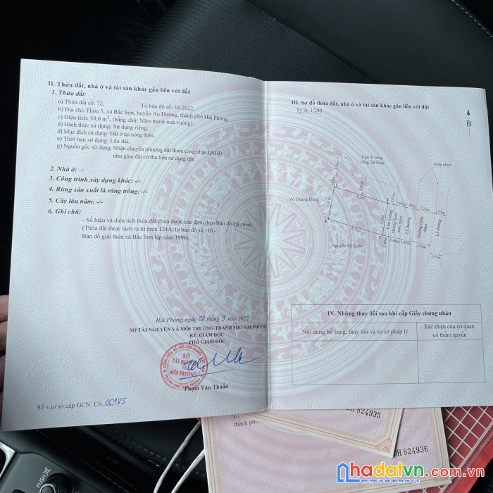 Bán đất mặt đường bắc sơn 2 mặt tiền trục thôn kdbb giá chỉ 1.4 tỉ