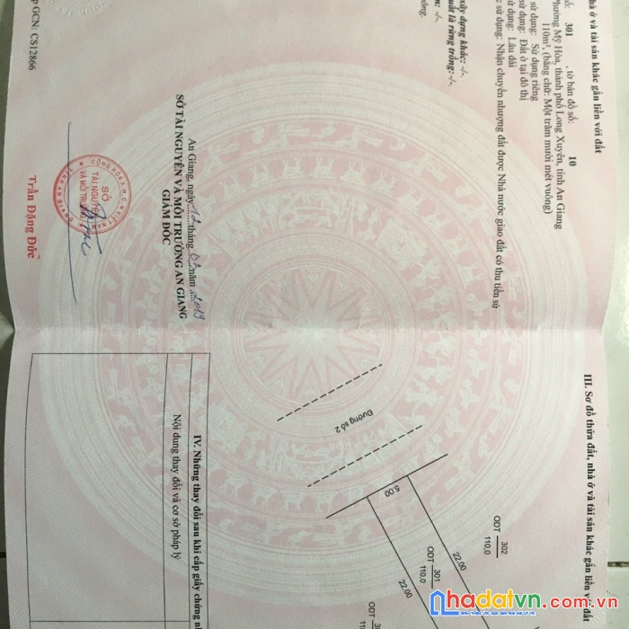 Chính chủ cần bán 4 lô đất đẹp vị trí đắc địa giá cực ưu đãi tại an giang
