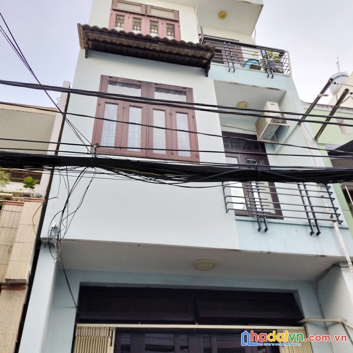 Bán nhà mới lê quang định bình thạnh. 42m2, 4tầng btct. chỉ 4 tỷ x