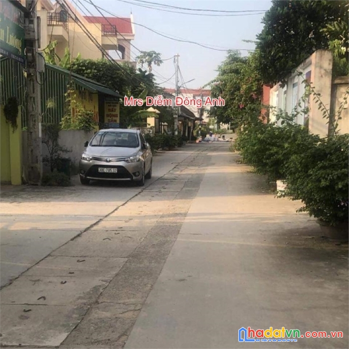 Nhỉnh 1 tỷ, mrs diễm cần bán 44.5m đất đẹp trung tâm lộc hà, mai lâm, đông anh
