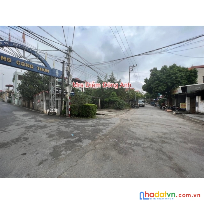 Nhỉnh 60 triệu, mrs diễm cần bán 78m đất trung tâm cống thôn, yên viên, gia lâm.