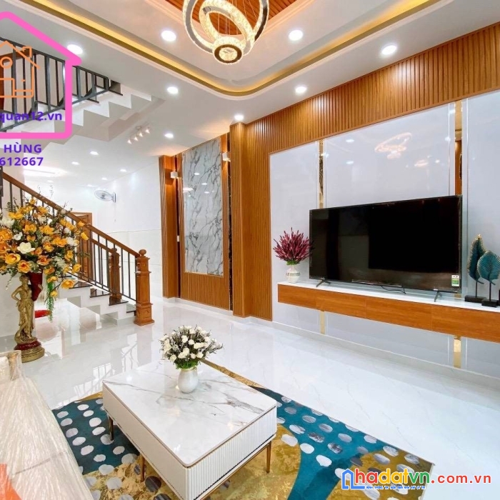 Nhà gò vấp – rẻ - đẹp – hẻm xe hơi – diện tích 54m2 – giá chỉ nhỉnh 6 tỷ