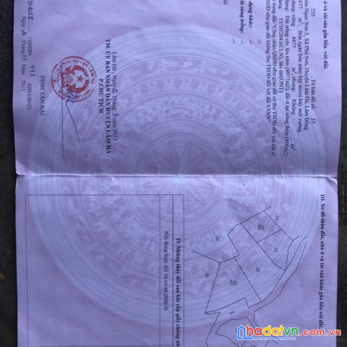 Sở hữu ngay lô đất đẹp tại xã phú sơn, huyện lâm hà, lâm đồng