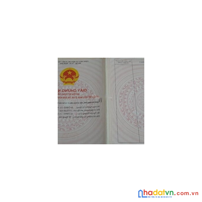 Chính chủ cần bán nhanh lô đất thuộc phố hạ sơn, thị trấn thanh sơn, huyện thanh sơn, phú thọ