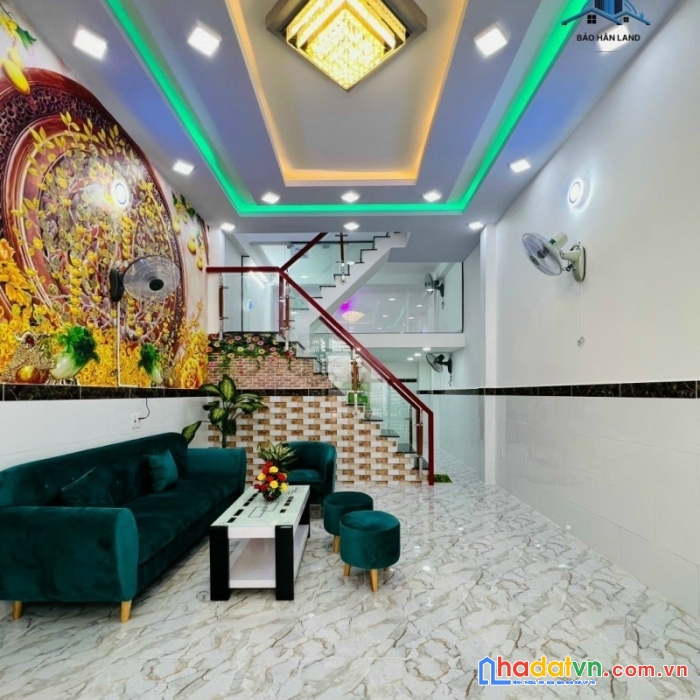 Bán nhà lê văn thọ gò vấp 45m2 3 phòng ngủ 3 tầng mới ở ngay 4 tỷ 9