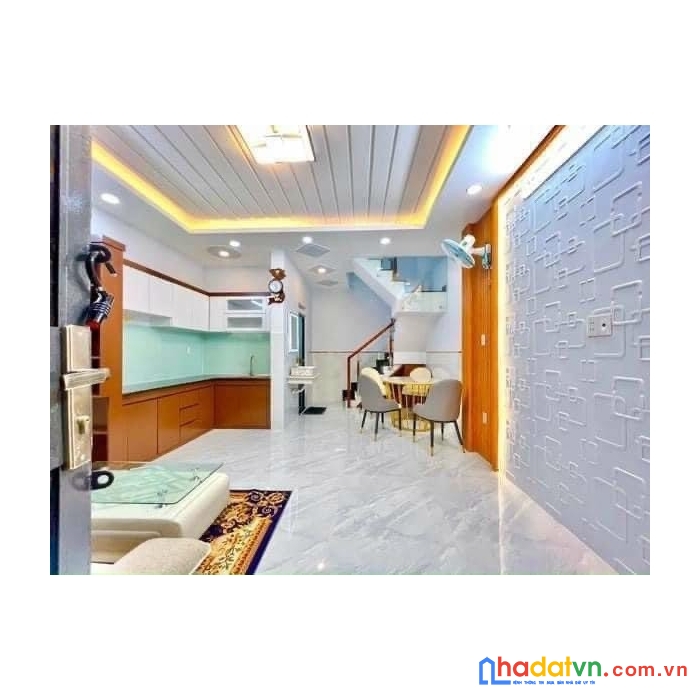 Bán nhà phan huy ích gò vấp 35m2 2 tầng nội thất mới đẹp 3 tỷ 8