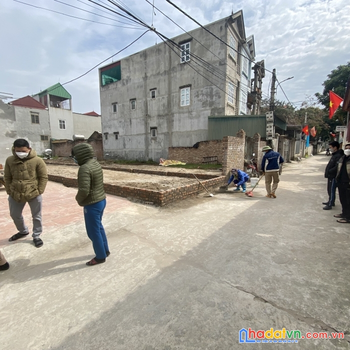 Bán đất 100m2 nguyên khê, đông anh - mặt tiền 4m, đường rộng 6m đã trải nhựa. giá siêu tốt